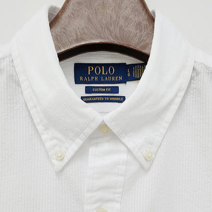 Polo Ralph Lauren Button Down Custom Fit Shirt White - The Sporting Lodge