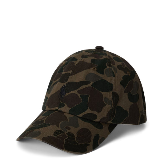 Polo Ralph Lauren Camo Twill Ball Cap Outdoorsman Camo