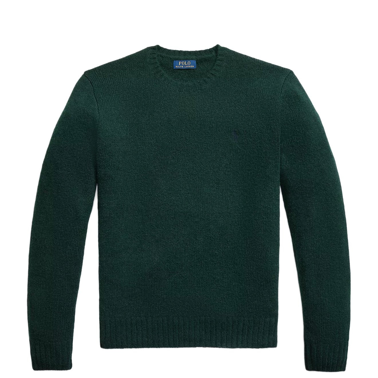 moss agate polo Polo Ralph Lauren Wool-Cashmere Crew-Neck Sweater - Green