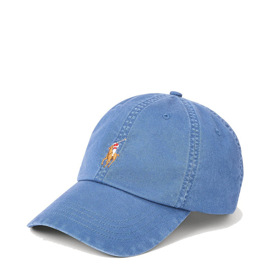 Polo Ralph Lauren Classic Cotton Twill Sports Cap Light Navy - The Sporting Lodge
