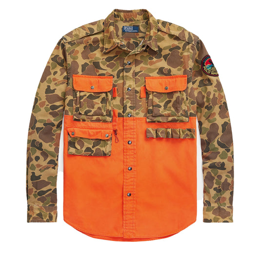 Polo Ralph Lauren Classic Fit Camo Utility Shirt Classic Frog Camo - The Sporting Lodge