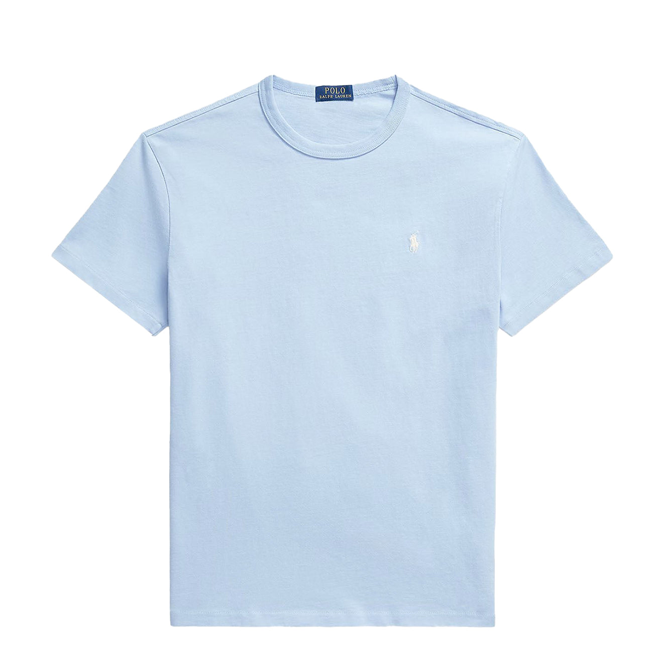 Polo Ralph Lauren Classic Fit Jersey Crewneck T-Shirt Chambray Blue