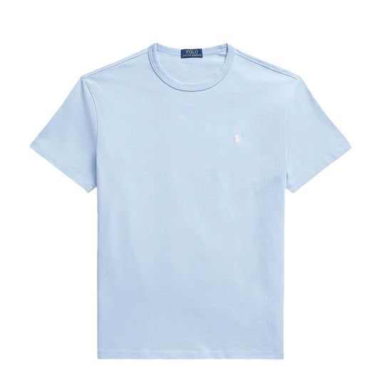 Polo Ralph Lauren Classic Fit Jersey Crewneck T-Shirt Chambray Blue