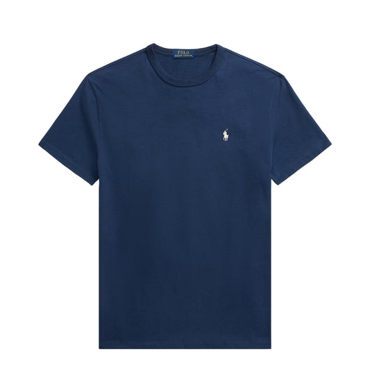 Polo Ralph Lauren Classic Fit Jersey Crewneck T-Shirt Cruise Navy - The Sporting Lodge