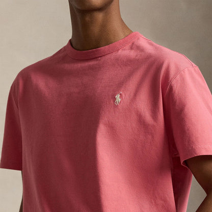 Polo Ralph Lauren Classic Fit Jersey Crewneck T-Shirt Red Sky - The Sporting Lodge