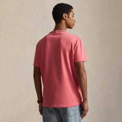 Polo Ralph Lauren Classic Fit Jersey Crewneck T-Shirt Red Sky - The Sporting Lodge