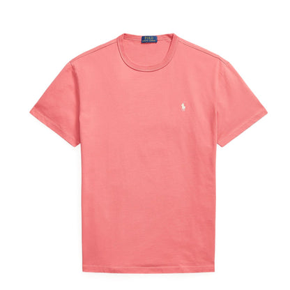 Polo Ralph Lauren Classic Fit Jersey Crewneck T-Shirt Red Sky - The Sporting Lodge