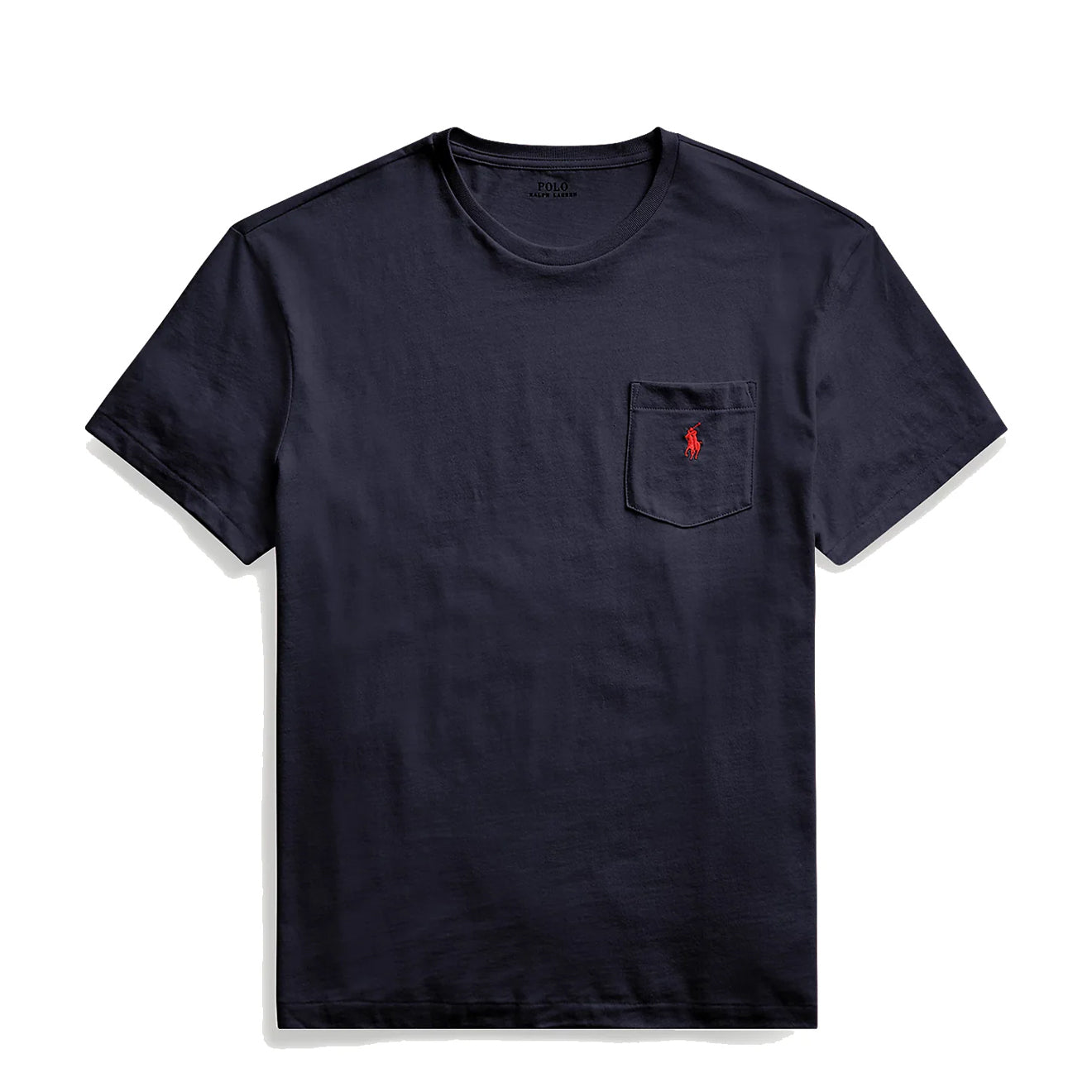 Polo Ralph Lauren Classic Fit Cotton-Linen Pocket T-Shirt
