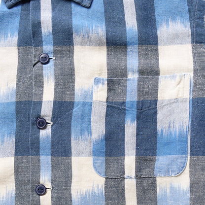 Polo Ralph Lauren Classic Fit Linen-Cotton Camp Shirt Indigo - The Sporting Lodge