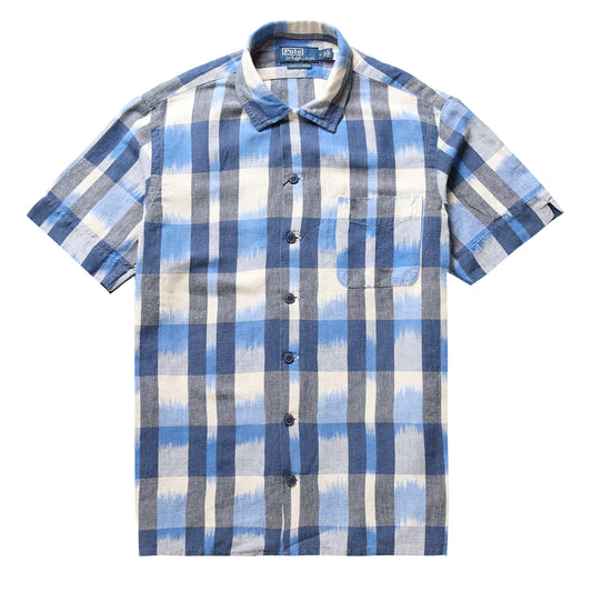 Polo Ralph Lauren Classic Fit Linen-Cotton Camp Shirt Indigo