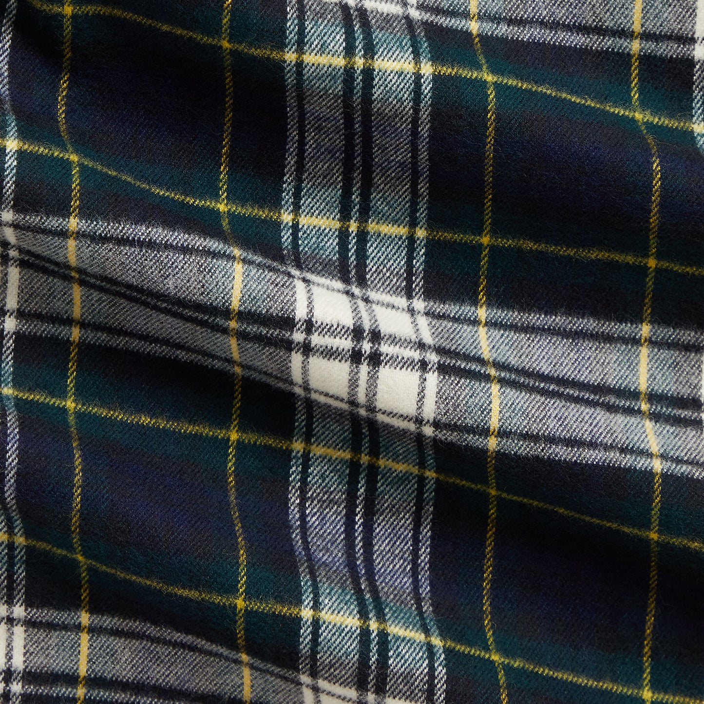 Polo Ralph Lauren Classic Fit Plaid Flannel Workshirt Navy Green Multi
