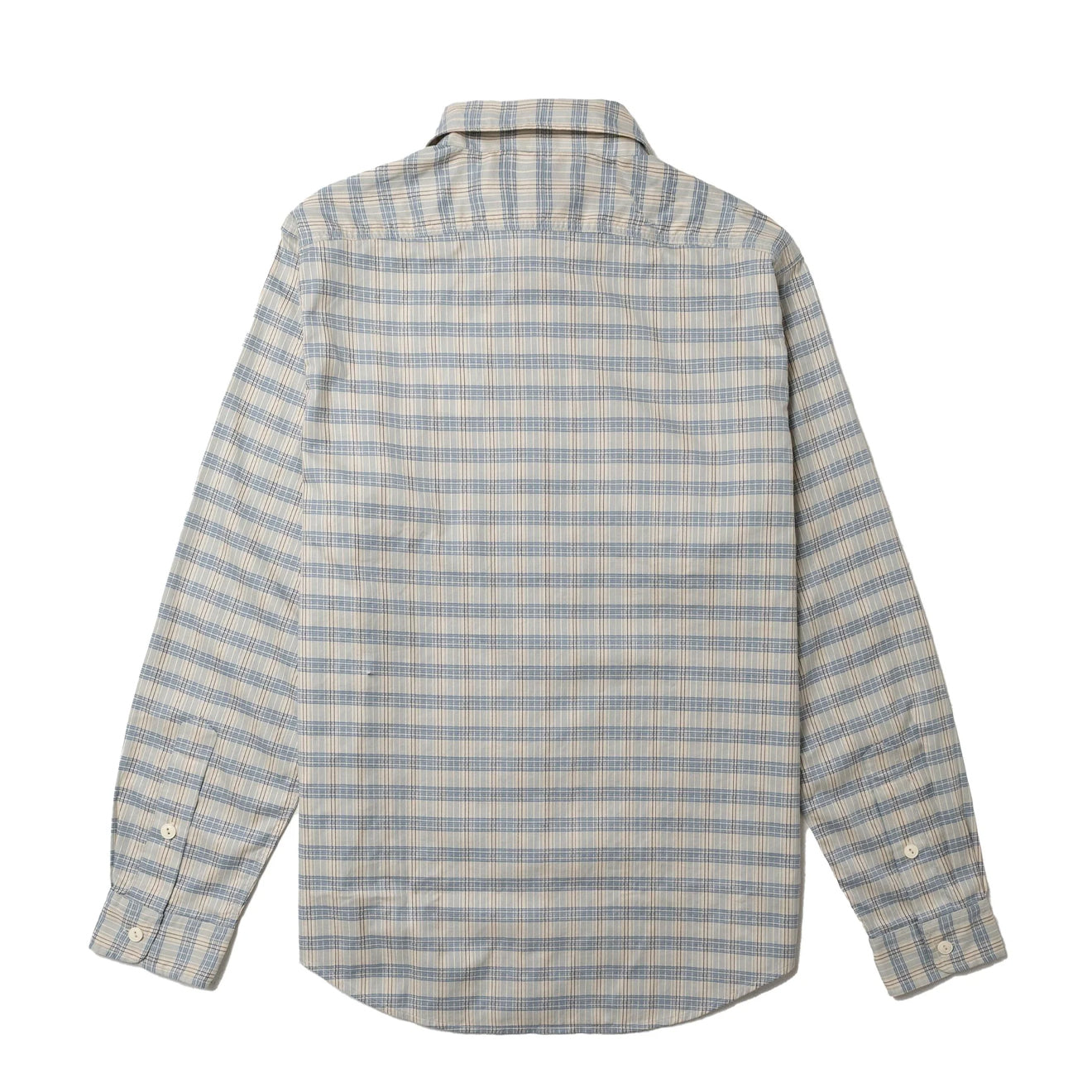 Polo Ralph Lauren Classic Fit Plaid Workshirt Indigo Cream