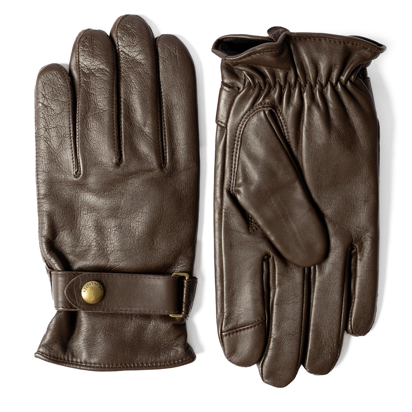 Polo Ralph Lauren Classic Nappa Leather Glove Brown - The Sporting Lodge