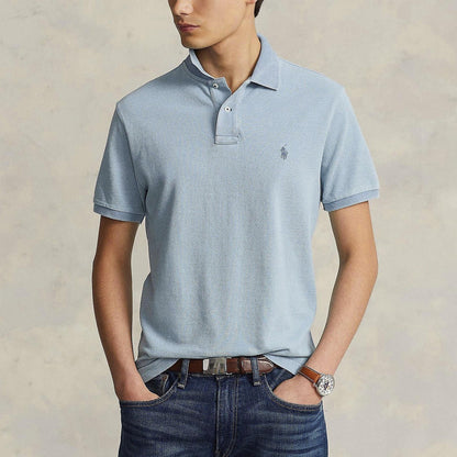 Polo Ralph Lauren The Iconic Mesh Polo Shirt Light Lilac - The Sporting Lodge