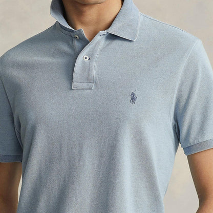 Polo Ralph Lauren The Iconic Mesh Polo Shirt Light Lilac - The Sporting Lodge