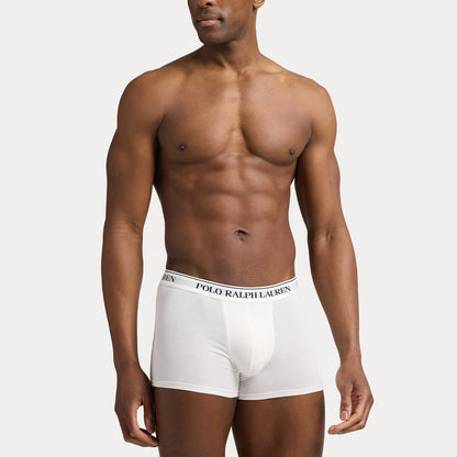 Polo Ralph Lauren Classic Stretch Cotton Trunk 5-Pack White / Black / Grey - The Sporting Lodge
