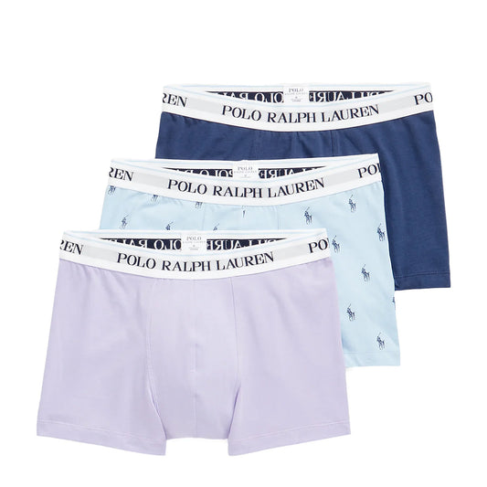 Polo Ralph Lauren Classic Trunk 3-Pack Lavender / Elt Blue / Light Navy
