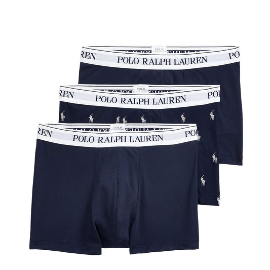 Polo Ralph Lauren Classic Trunk 3 - Pack Navy / Navy AOPP / Navy - The Sporting Lodge