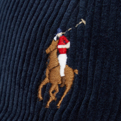 Polo Ralph Lauren Corduroy Ball Cap Aviator Navy