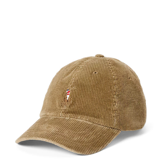 Polo Ralph Lauren Corduroy Ball Cap Dispatch Tan