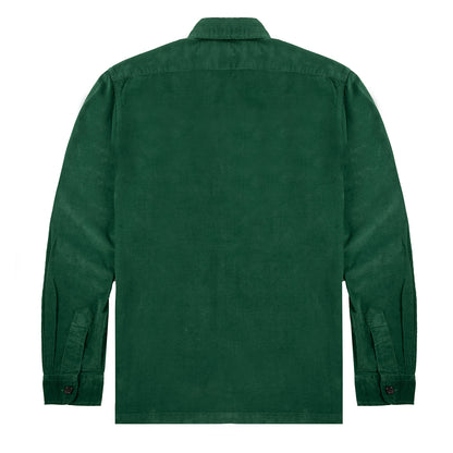 Polo Ralph Lauren Corduroy Full-Zip Overshirt Vintage Pine - The Sporting Lodge