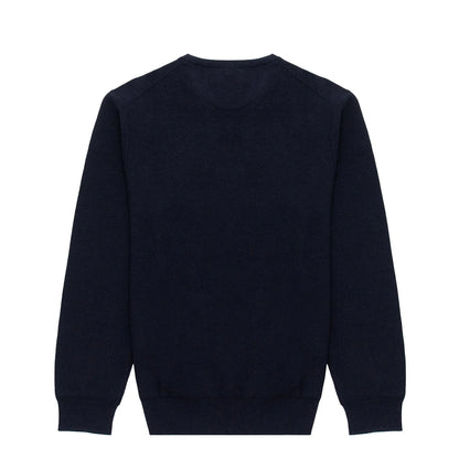 Polo Ralph Lauren Cotton Crewneck Jumper Navy Heather - The Sporting Lodge