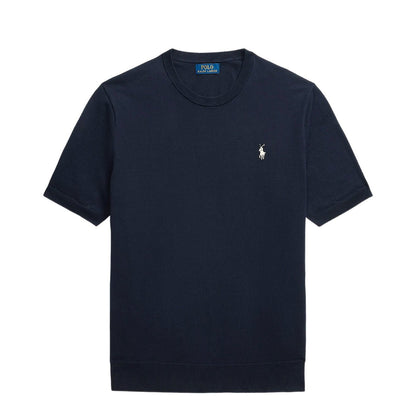 Polo Ralph Lauren Cotton Crewneck S/S Sweater Hunter Navy