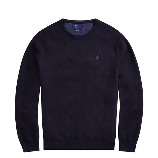 Polo Ralph Lauren Cotton Crewneck Sweat Navy Heather