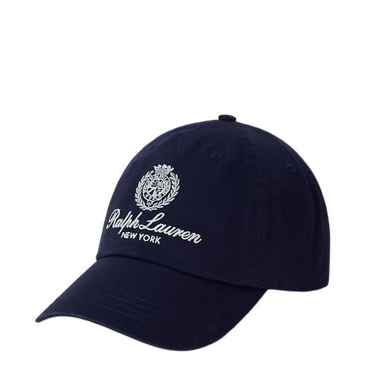 Polo Ralph Lauren Crest-Embroidered Twill Ball Cap Newport Navy