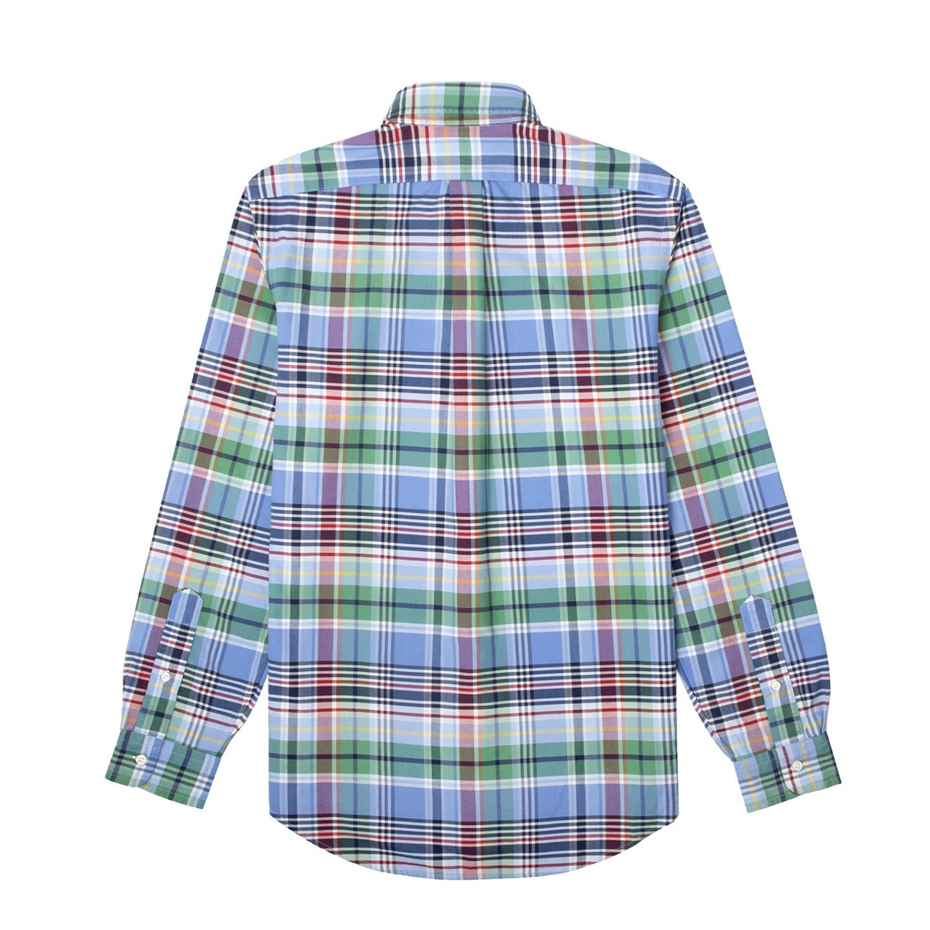 Polo Ralph Lauren Custom Fit Check L/S Shirt Blue / Green Multi