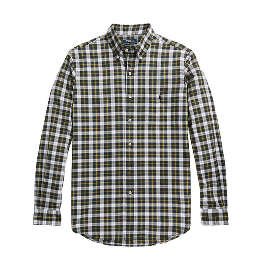 Polo Ralph Lauren Custom Fit Check Shirt Navy / Green Multi