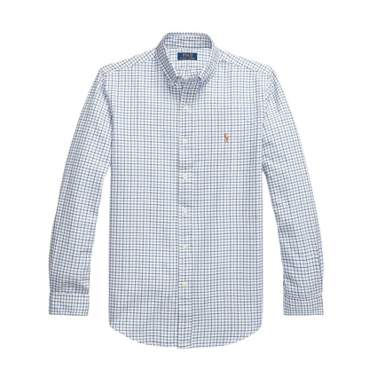 Polo Ralph Lauren Custom Fit Check Shirt White / Blue Multi - The Sporting Lodge
