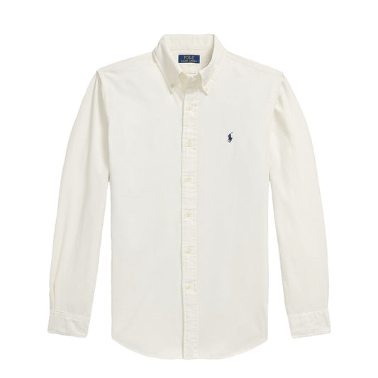 Polo Ralph Lauren Custom Fit Corduroy Shirt Clubhouse Cream