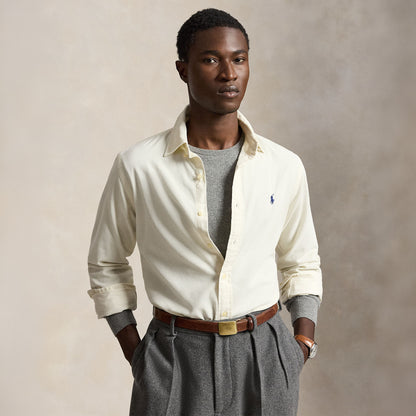 Polo Ralph Lauren Custom Fit Corduroy Shirt Clubhouse Cream