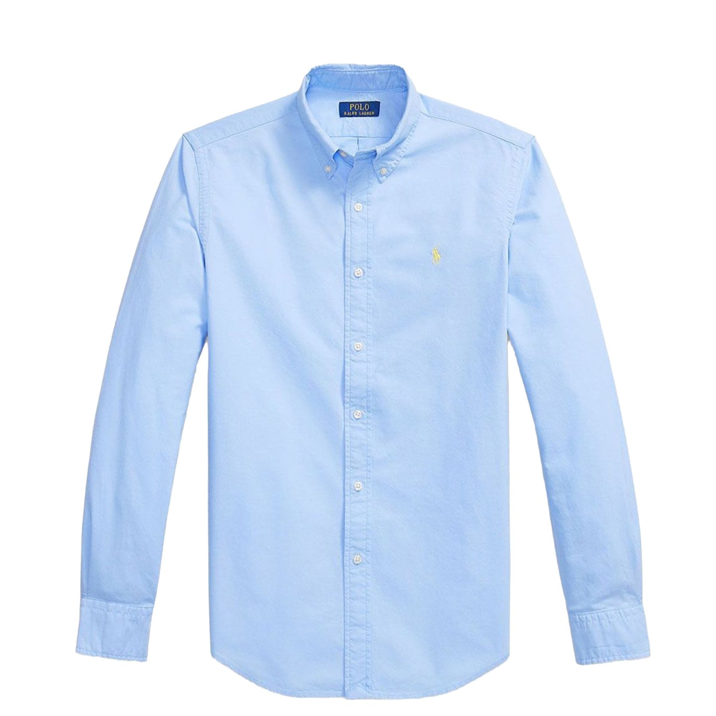 Polo Ralph Lauren Custom Fit Garment - Dyed Oxford Shirt Austin Blue