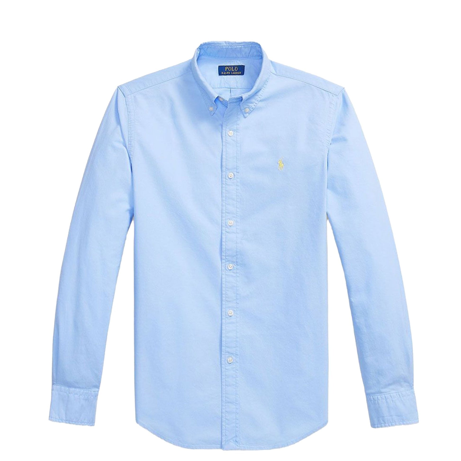 Polo Ralph Lauren Custom Fit Garment - Dyed Oxford Shirt Austin Blue