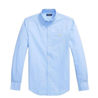 Polo Ralph Lauren Custom Fit Garment - Dyed Oxford Shirt Austin Blue