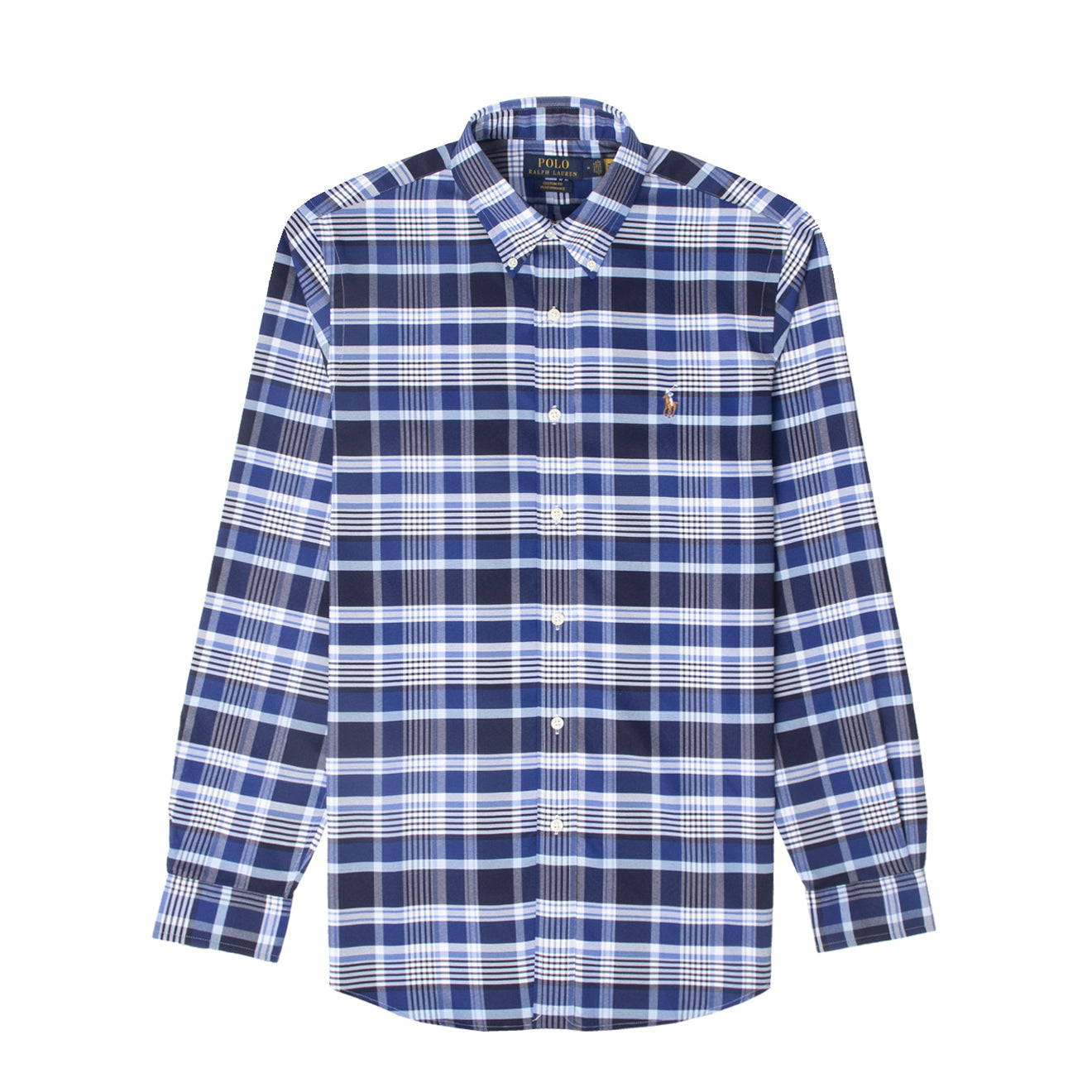 Polo Ralph Lauren Custom Fit L/S Check Shirt Navy Multi