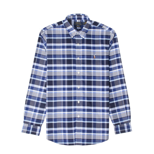 Polo Ralph Lauren Custom Fit L/S Check Shirt Navy Multi