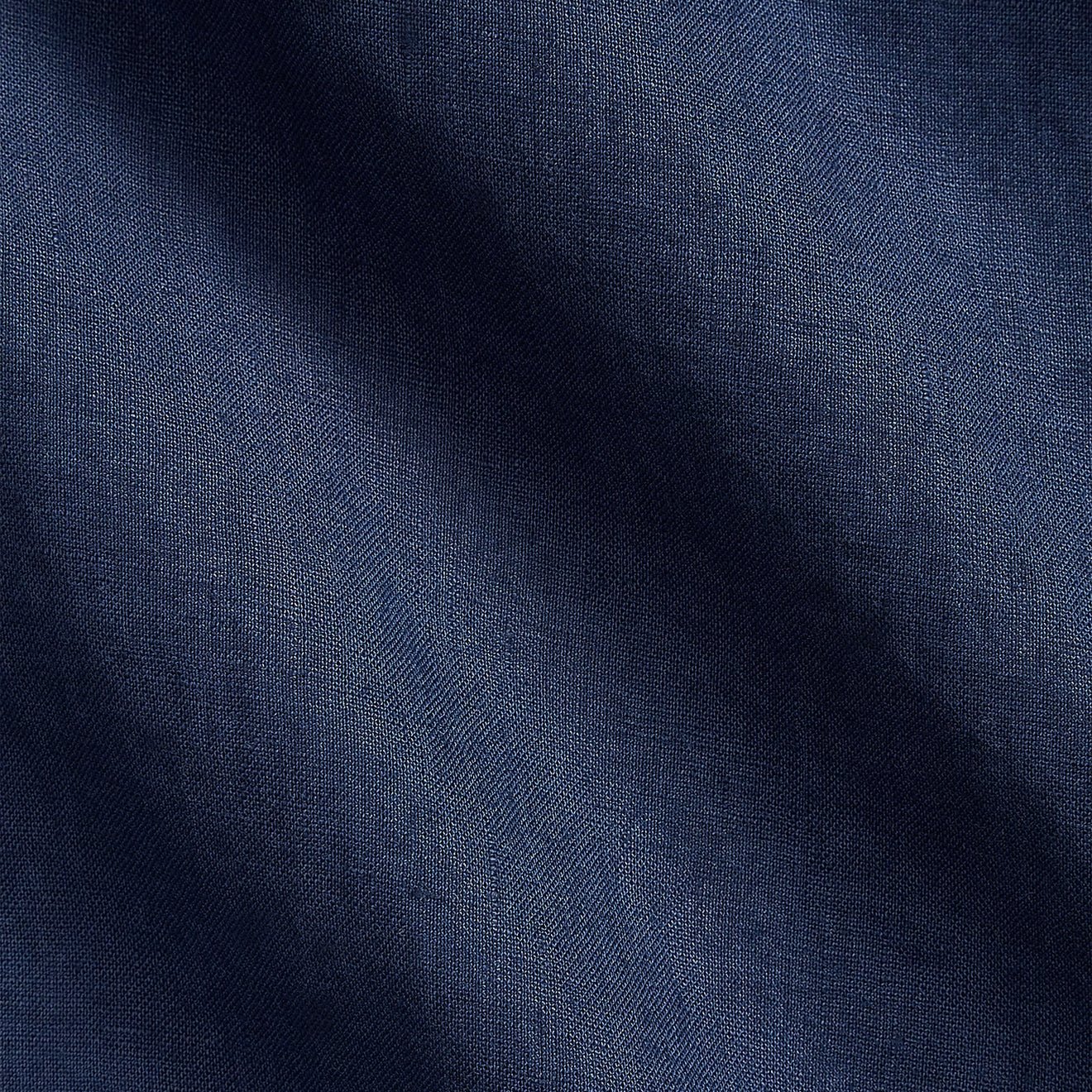 Polo Ralph Lauren Custom Fit Linen Shirt Newport Navy / White
