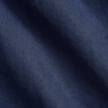 Polo Ralph Lauren Custom Fit Linen Shirt Newport Navy / White