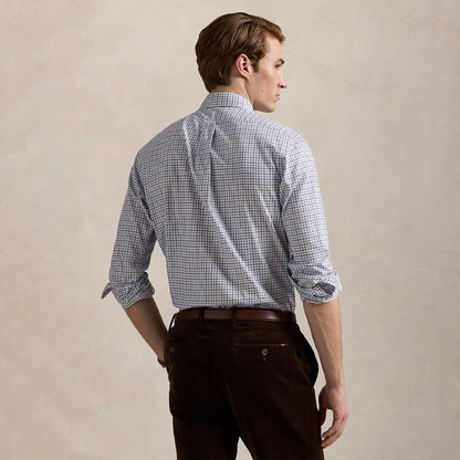 Polo Ralph Lauren Custom Fit Plaid Twill Shirt Nevis Blue / Multi