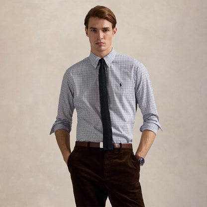 Polo Ralph Lauren Custom Fit Plaid Twill Shirt Nevis Blue / Multi