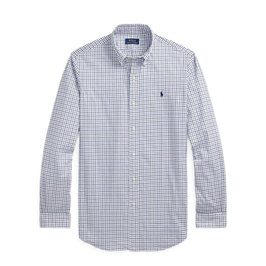 Polo Ralph Lauren Custom Fit Plaid Twill Shirt Nevis Blue / Multi