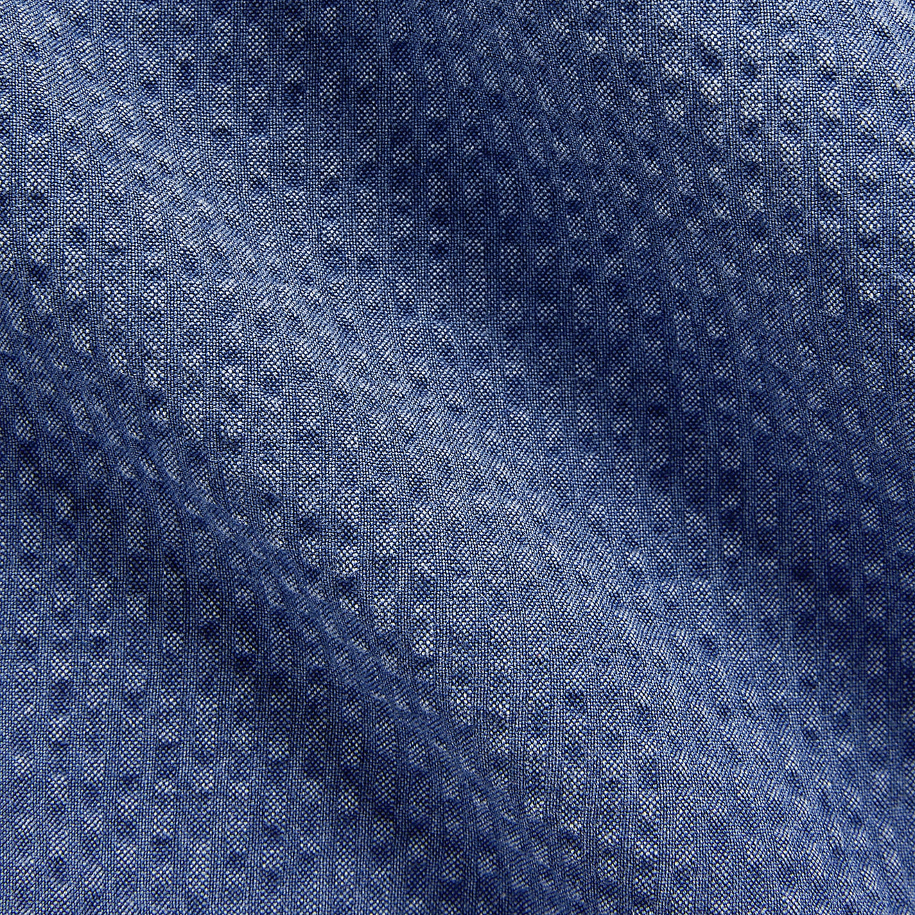 Polo Ralph Lauren Custom Fit Seersucker Shirt Dark Indigo - The Sporting Lodge