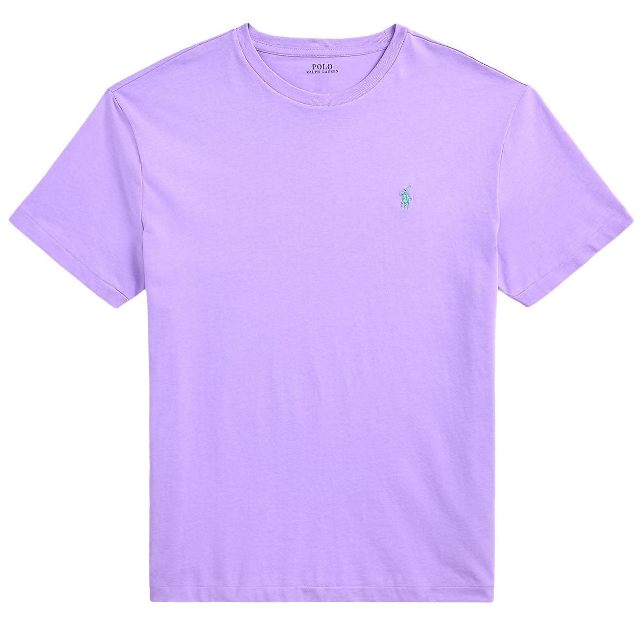 Polo Ralph Lauren Custom Slim Crewneck T-Shirt Light Lilac - The Sporting Lodge