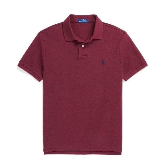 Polo Ralph Lauren The Iconic Mesh Polo Shirt Vintage Port Heather