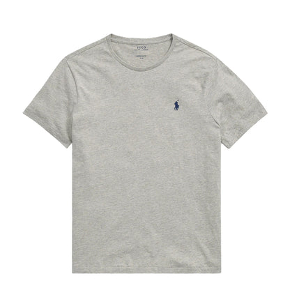 Polo Ralph Lauren Custom Slim Fit Cotton T-Shirt Grey - The Sporting Lodge