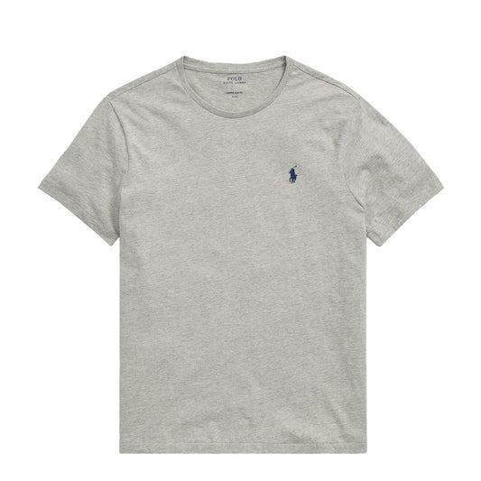 Polo Ralph Lauren Custom Slim Fit Cotton T-Shirt Grey