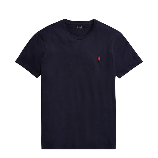 Polo Ralph Lauren Custom Slim Fit Cotton T-Shirt Ink Navy